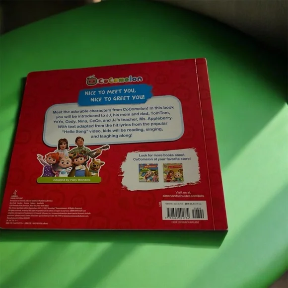 Cocomelon Hello, New Friend! Multicolor Book - Picture 2 of 2